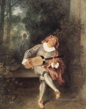 メゼタン ジャン・アントワーヌ・ヴァトー クラシック ロココ Oil Paintings